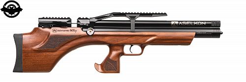 Гвинтівка пневматична Aselkon MX7-S Wood k.4,5mm PCP (1003373)