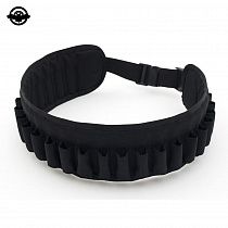 Пояс-патронташ 24х12кал. Чорный 3001-1к