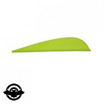 картинка Перья резиновые, зеленые 5" Ш.49/1