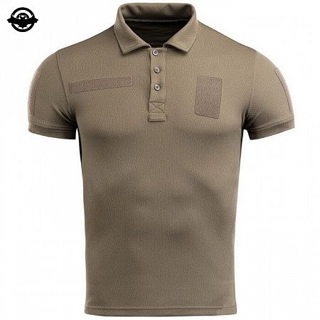 картинка Футболка поло с липучками CoolPASS Койот р.50  (51117505-50)