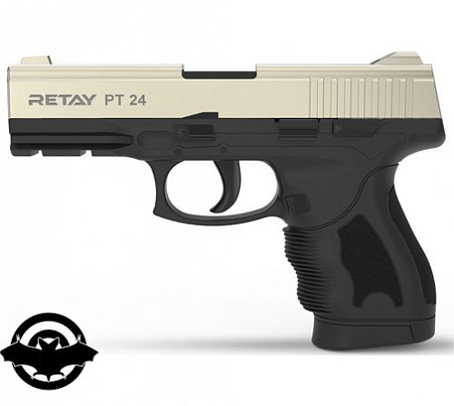 картинка Пистолет стартовый RETAY "PT24" Satin (1195.03.40)