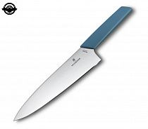 картинка Нож кухонный Victorinox Swiss Modern, 20 см шефский голубой 6.9016.202B (4008136)