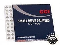 картинка Капсюль CCI 400 STD SMALL RIFLE PRIMER (223Rem, 308Palma) 100шт. (3003343)