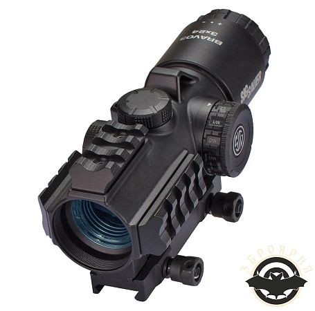 Приціл Sig Optics BRAVO3 BATTLE SIGHT, 3X24MM HORSESHOE DOT ILLUM RETICLE (5003282)