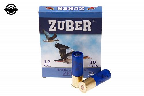 картинка Картечь Zuber к.12/70 34г 8,6мм 10шт (3000159)