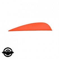 картинка Перья резиновые, оранжевые 5" Ш.49/2