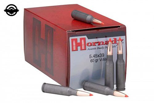 картинка Патрон 5,45x39 Hornady Steel пуля V-Max 60gr (3,88г) стальная гильза 20шт/уп (23703207)