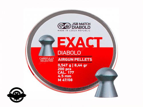 картинка Пули пневматические JSB Diabolo Exact 4.5 мм, 0.547 гр 200шт/уп (14530568)