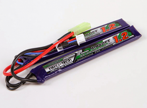 картинка Аккумулятор Turnigy LiPo 7.4v 1200mAh 25/50C nunchuk (11774)