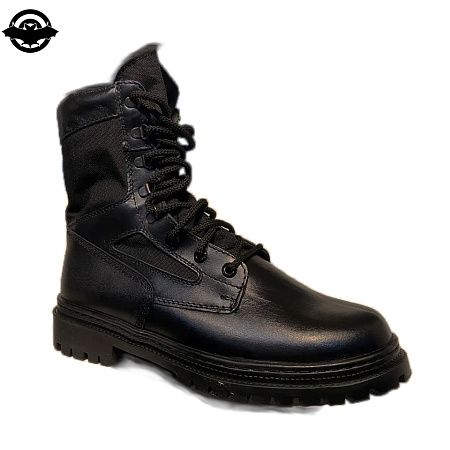 картинка Ботинок с высоким берцем TREND - Black р.39 гидрофобная кожа, нейлон 1000D, BLACK Украина (2005051066430)