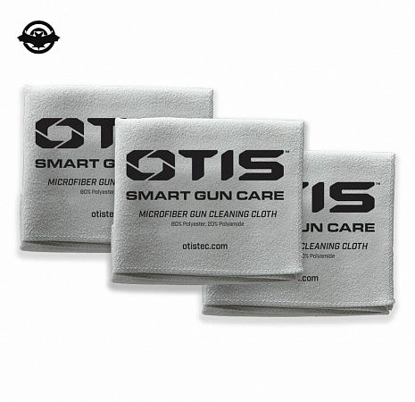 Набір тряпочек з мікрофібри OTIS Microfiber Gun Cloth - 3 Pack     