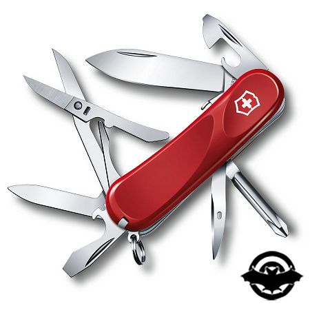 картинка Нож Victorinox Delemont Еvolution S16, 85 мм, красный (2.4903.SE)
