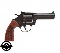 картинка Револьвер флобера Alfa Mod.441 Classic 4 мм, nickel/wood (1431.00.50)