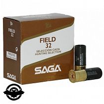картинка Патрон гладкоствольный SAGA Field кал 12, 32 гр, №3 в контейнере 25 шт/уп (2/06763)