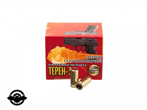 картинка Патрон газовый Терен-3 9 мм (2/Е/ПГ9)