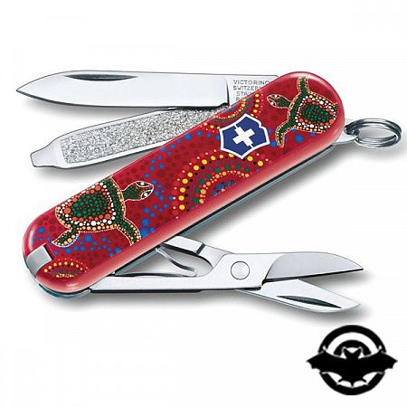 картинка Нож Victorinox Сlassic Turtles Down Under (0.6223.L1710)