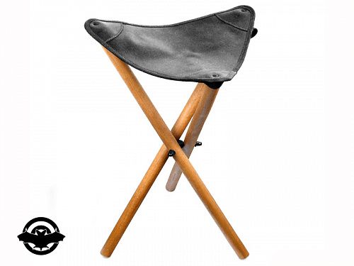 Стілець VOLMAS розкладний 65см шкіра Ретро (10051/2)