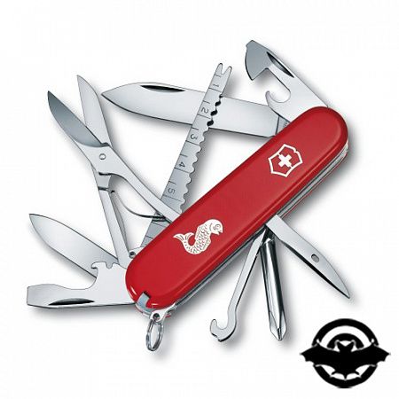 картинка Нож Victorinox красный FISHERMAN 1.4733.72
