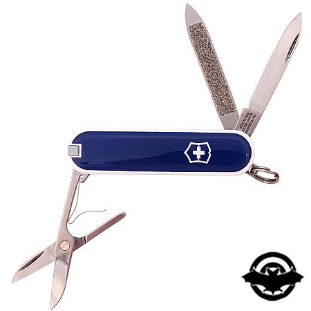 картинка Нож Victorinox Classic Трезубец, blue 0.6203.7R2 (4000562)