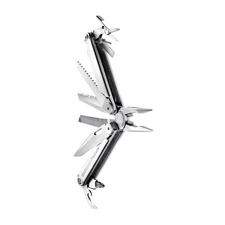Мультитул набор Leatherman Wave кож.чехол, подар.коробка 830082