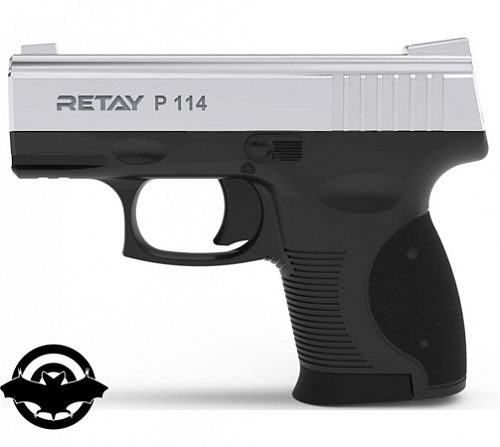 Пістолет стартовий RETAY "P114" Nickel (1195.03.27)
