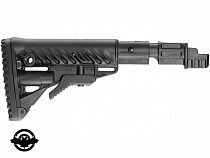 Приклад телескопічний FAB для AK 47, полімерний, чорний SBTK47FK+ GLR16 (7000429)