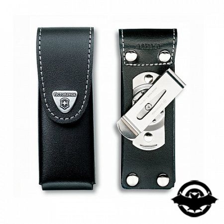 картинка Чехол поясной Victorinox черный кожанный (4.0523.31)