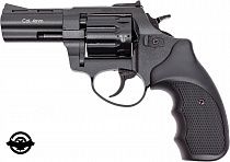 картинка Револьвер Флобера STALKER S 4мм 3" черная рукоять силум. барабан (38800047)