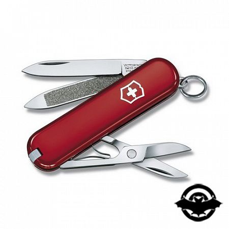 картинка Нож Victorinox Classic, красный 0.6203 (4001097)