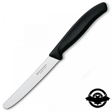 Ніж кухонний Victorinox SwissClassic для томатів,чорний 6.7833 (4004779)