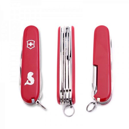 Нож VICTORINOX красный FISHERMAN 1.4733.72