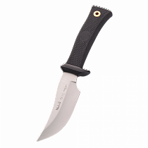 картинка Нож MUELA тактический рукоять каучуковая в кожанном чехле 04/PIK-AS