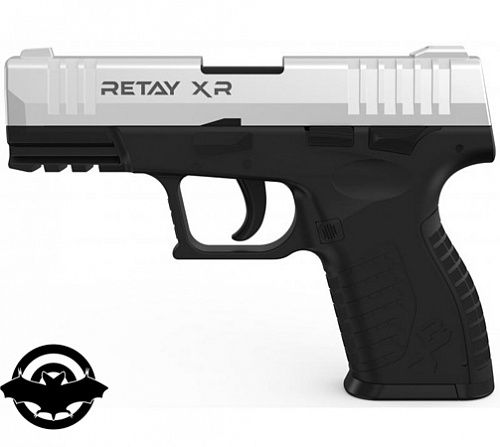 картинка Пистолет стартовый RETAY "XR" Chrome (1195.03.42)