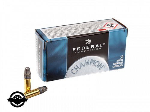 картинка Патрон 22LR нарезной Federal Champion Solid 2,59 г, 40 GR (3003280)