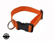 картинка Ошейник капроновый Волмас 25 мм, оранжевый (1020)