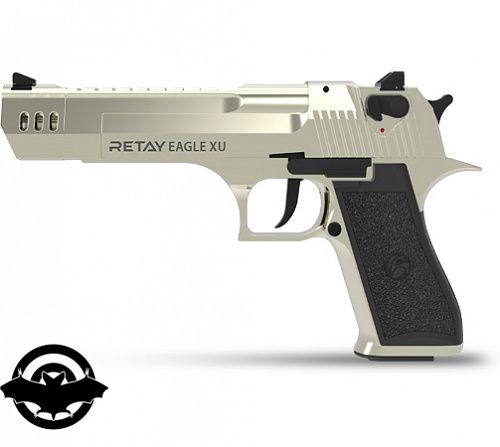 Пістолет стартовий RETAY Eagle XU, 9 мм satin (11950602)