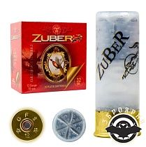 картинка Патрон охотничий Zuber Power №1 (4  мм) 32g k.12/12/70 25шт (3003771)