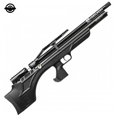 Гвинтівка пневм. редукторна PCP Aselkon MX7 Black к.4.5мм (1003767)