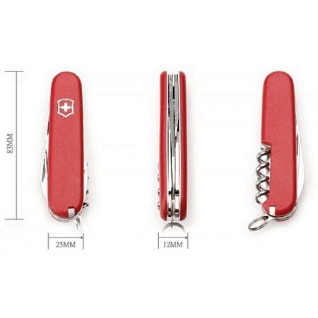 Нож VICTORINOX красный нейлон POCKET KNIFE 2.3803