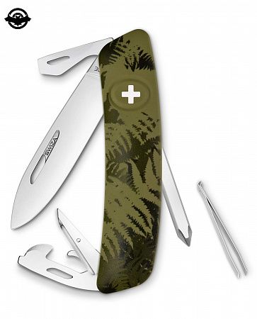 картинка Нож SWIZA C04, olive fern KNI.0040.2050 (4007347)