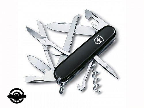 картинка Нож Victorinox Swiss Army Huntsman черный 1.3713.3 (4001668)