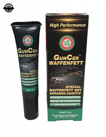 картинка Масло Ballistol GunCer в тюбике 10мл снижает трение (4290034)