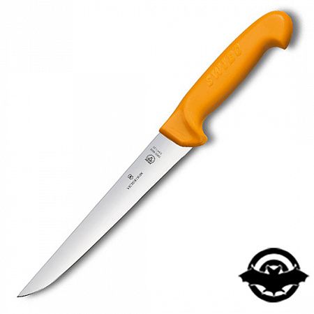 картинка Нож кухонный Victorinox Swibo, Sticking, желтый, 22 см 5.8411.22