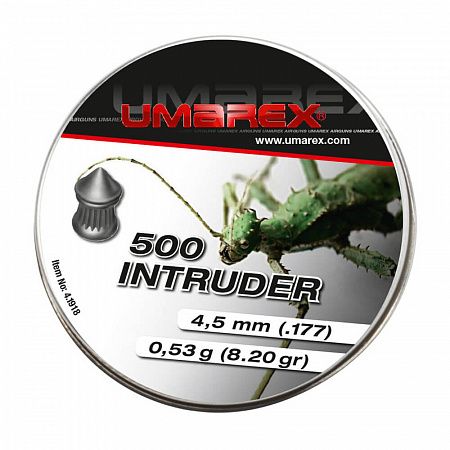 картинка Кульки Umarex Intruder Pellets 0,52гр. кал.4.5 500шт. 4.1918 (1003475)