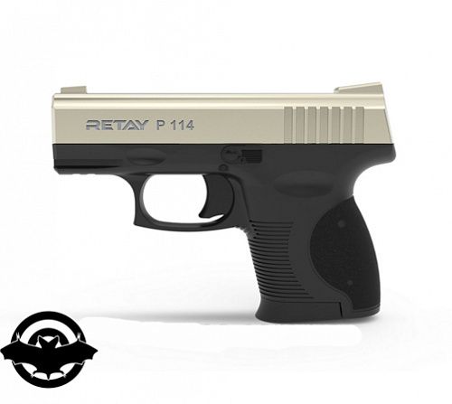 картинка Пистолет стартовый RETAY "P114" Satin (1195.03.28)