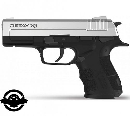 картинка Пистолет стартовый RETAY "X1" Chrome (1195.04.31)