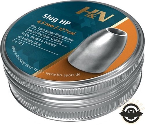 картинка Пули пневматические H&N Slug HP кал. 4.5 мм. 0,84 г. 350 шт/уп (14530426)