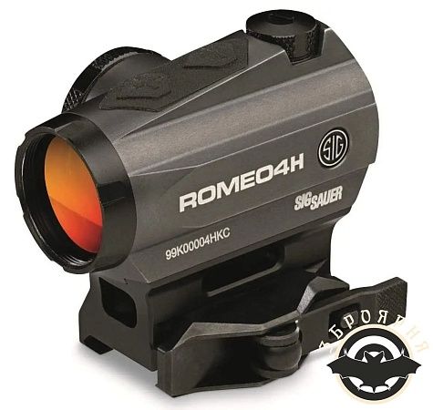 картинка Прицел коллиматорный SIG Optics ROMEO4H RD, BALLISTIC CIRCLE QUADPLE, 0.5 MOA ADJ, GRAPHITE (5003285)