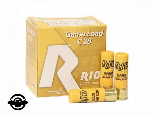 Патрон гладкоствольный RIO Game Load кал 20, 25 гр, №5 в контейнере 25 шт/уп (14410049)