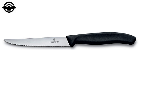 картинка Нож кухонный Victorinox SwissClassic, черный 4007197 (6.7233.20)